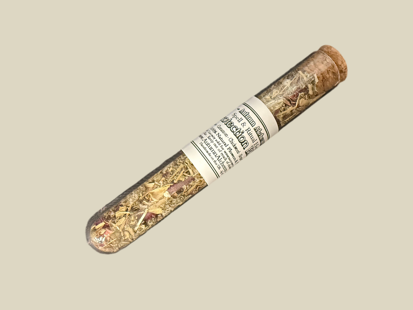 PROTECTION BLEND - Spell & Ritual Herb Test Tubes
