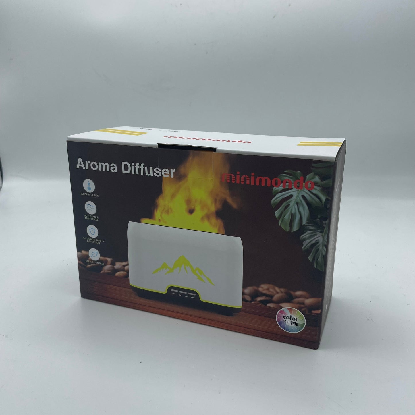 Himalayas Aroma Diffuser-USB-C-Remote Control-Flame Effect