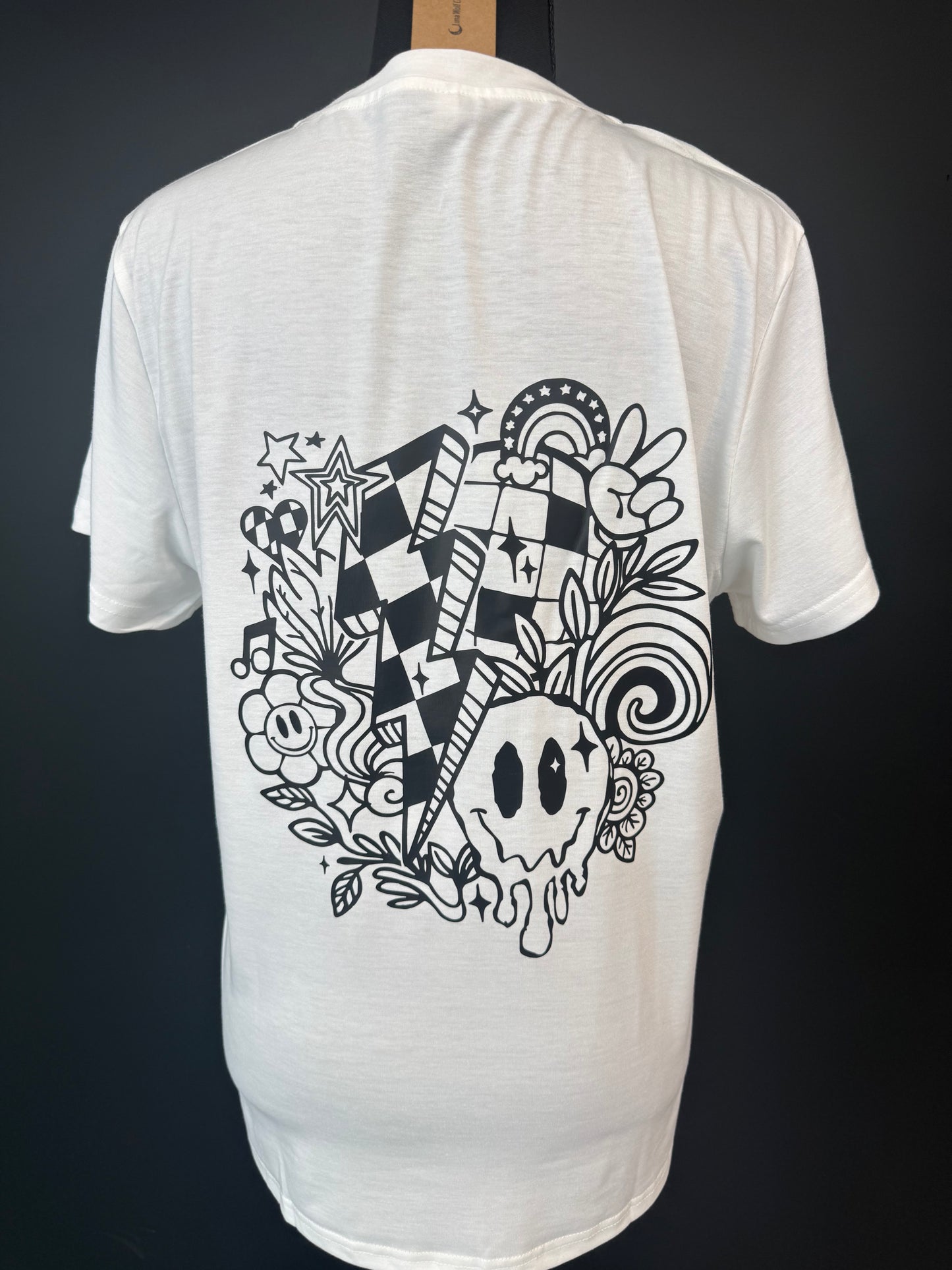 Double-Sided Smiley Graphic T-Shirt | Alternative Unisex Tee