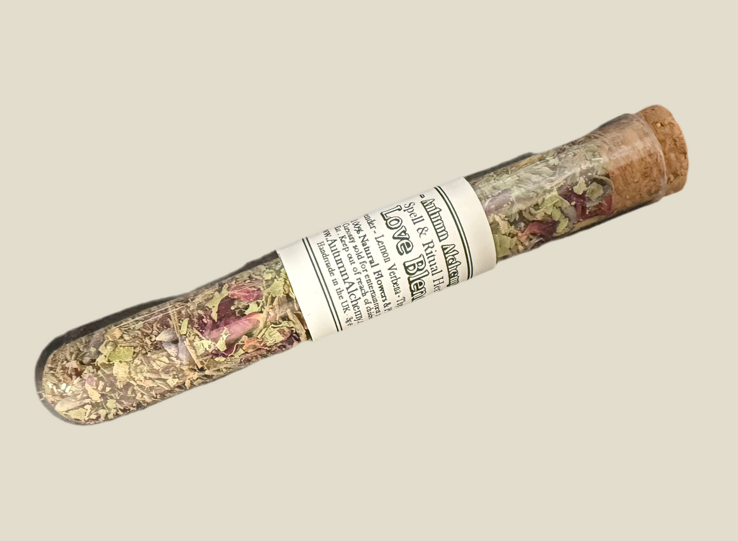 LOVE BLEND - Spell & Ritual Herb Test Tube