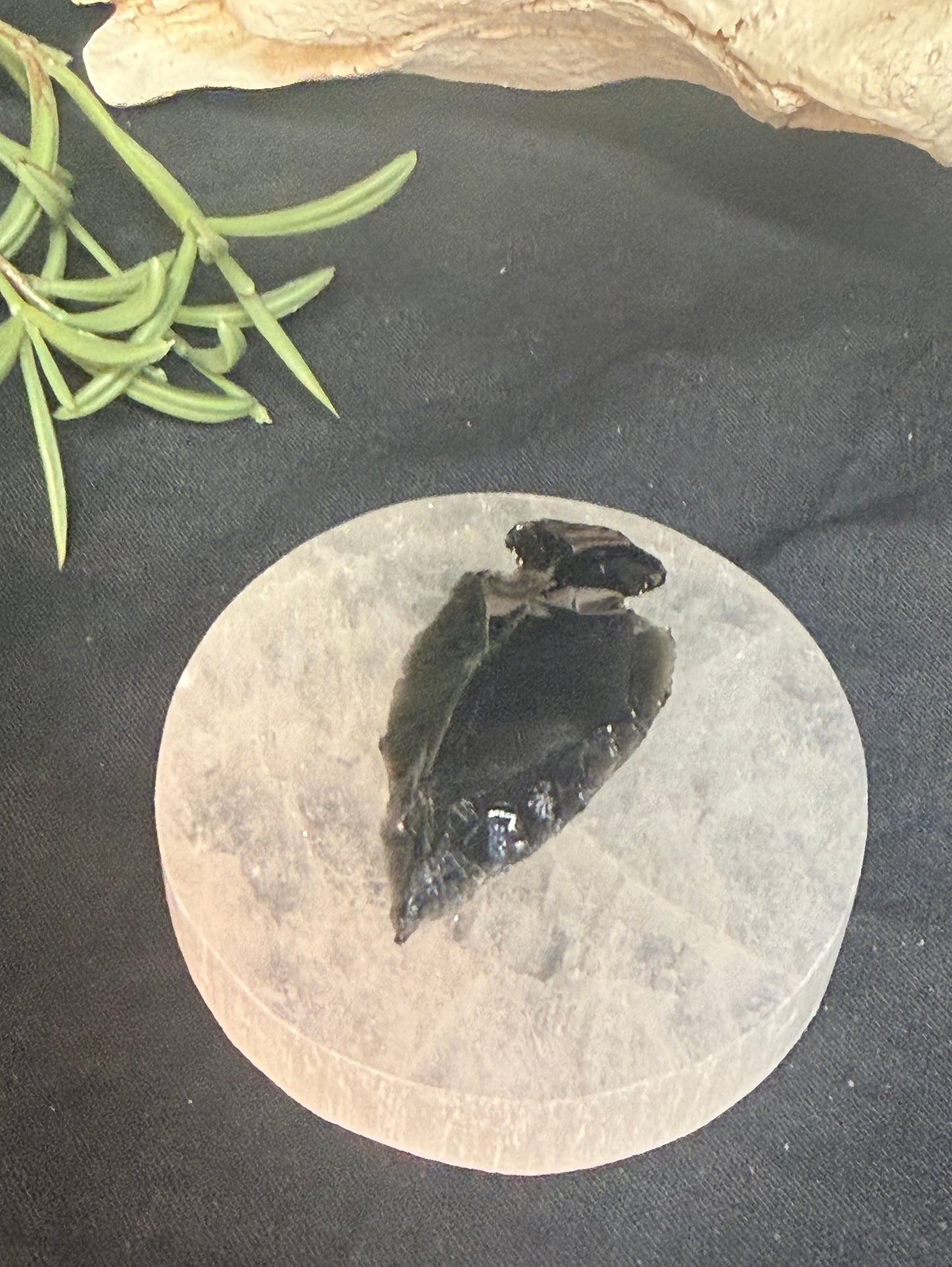 Black Obsidian Arrow Heads