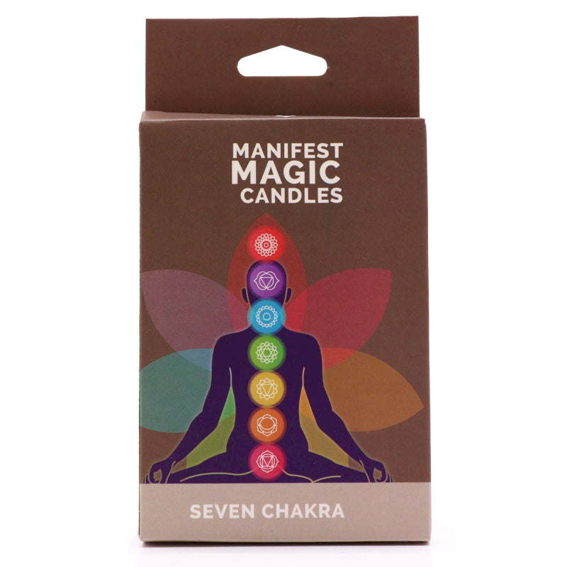 Chakra Manifest Candles -Set of 7