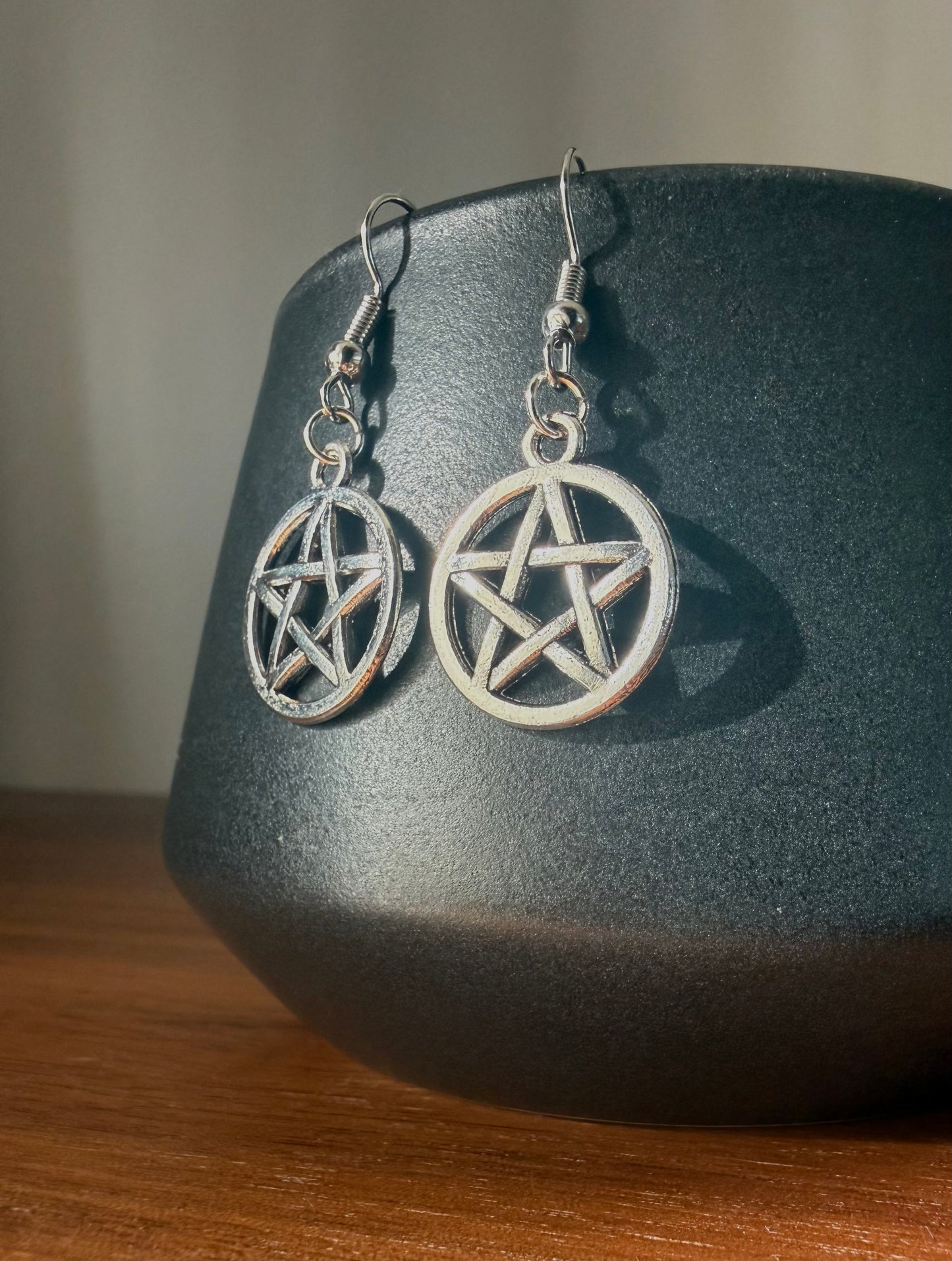 Pentacle Earrings