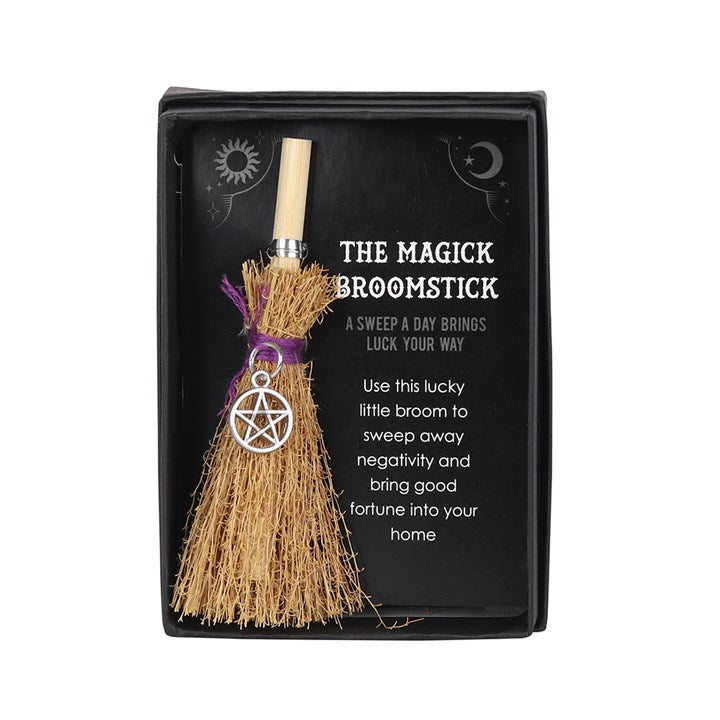 Mini Magic Broomstick in Gift Box