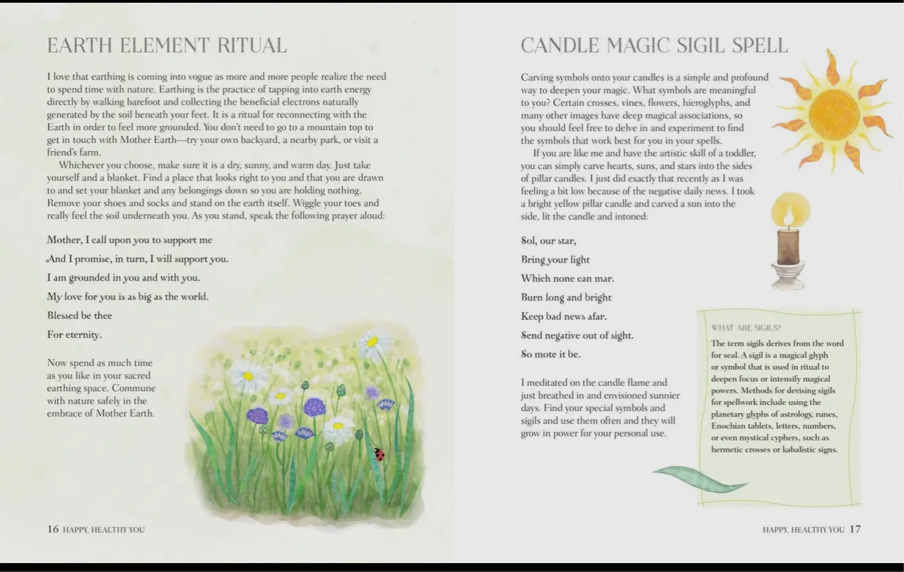The Book of Witchy Wellbeing