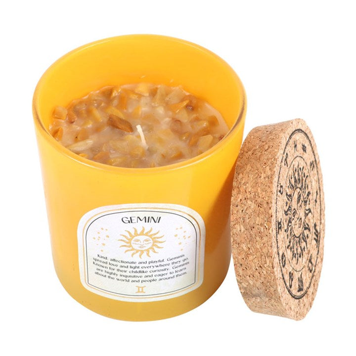 Gemini Lavender & Cedarwood Gemstone Candle