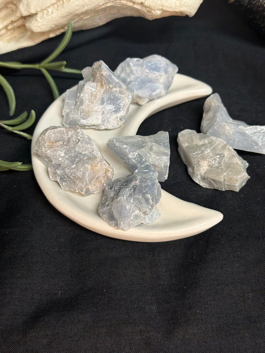 Blue Calcite - Raw