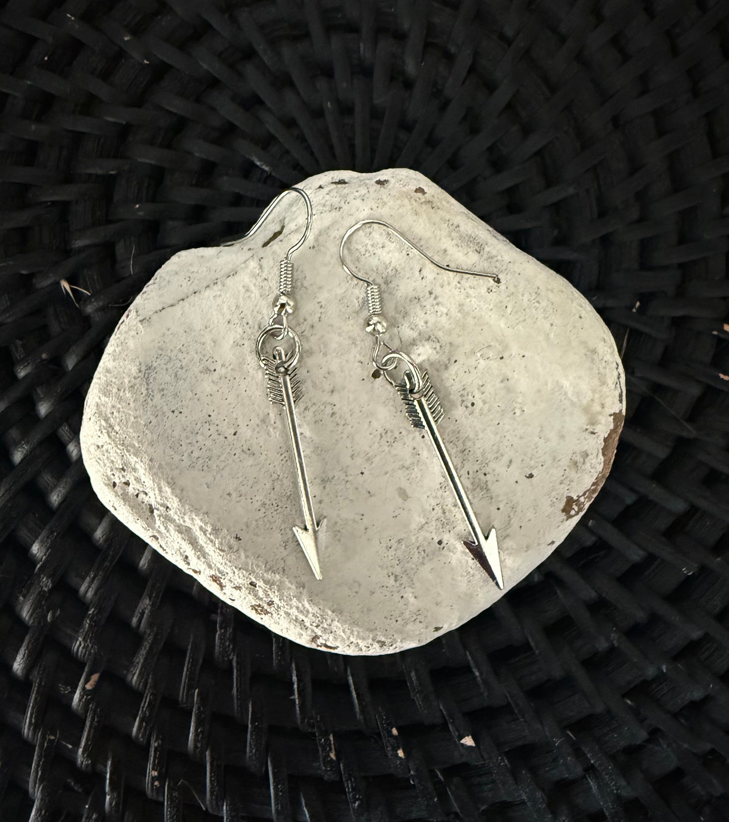 Arrow Silver Earrings