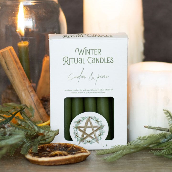 Winter Ritual Spell Candles