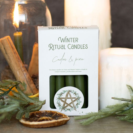 Winter Ritual Spell Candles