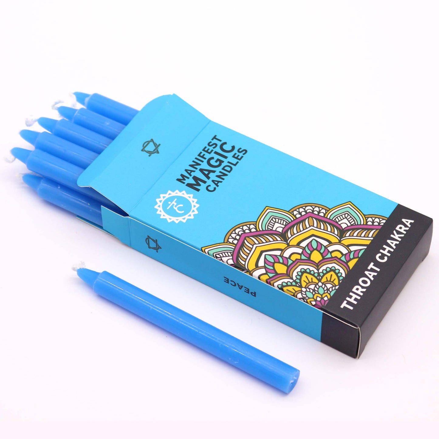 Manifest Magic Candle Blue - Throat Chakra