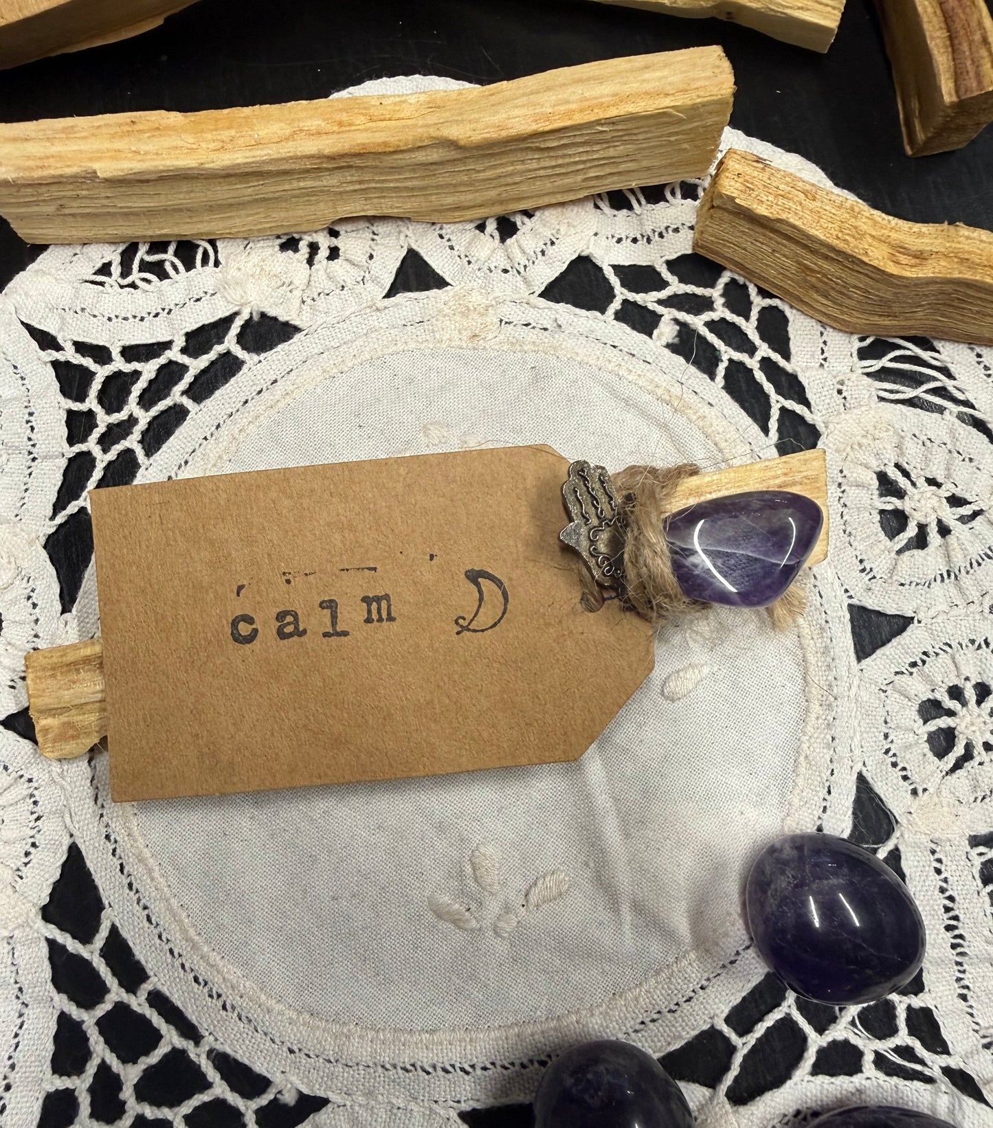 Little Intention Set Calm - Palo Santo & Amethyst
