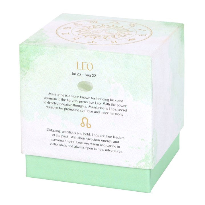 Leo Orange & Bergamot Gemstone Candle