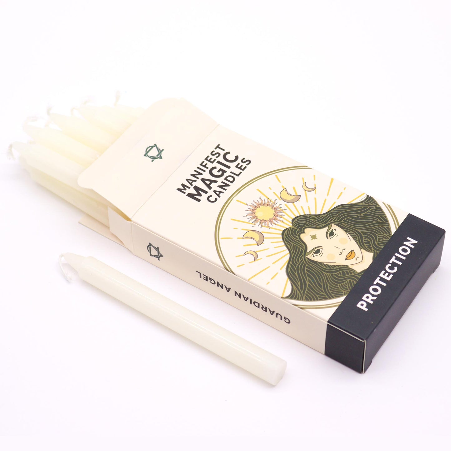 Manifest Magic Candles White -Protection