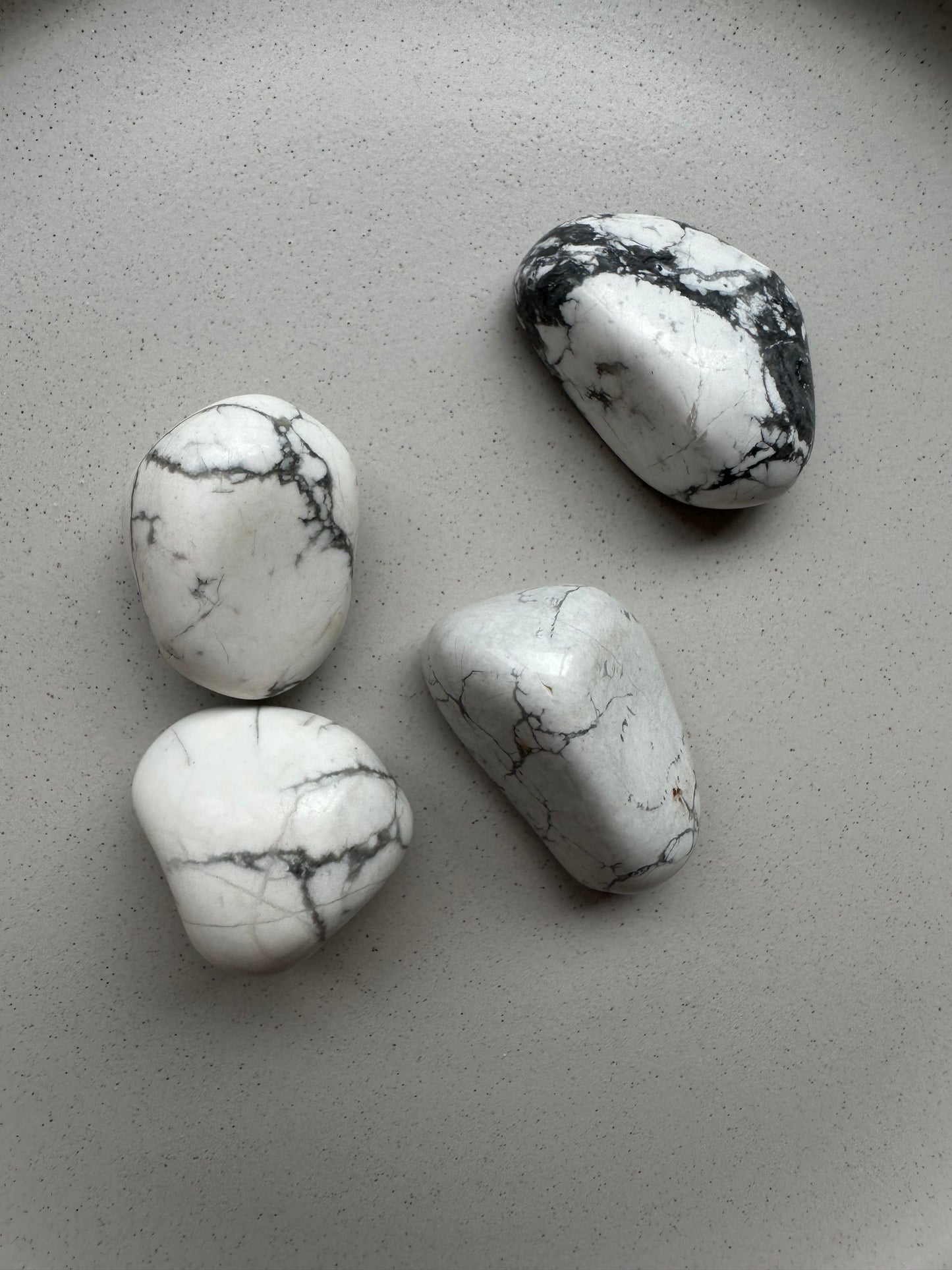 White Howlite - Tumblestone
