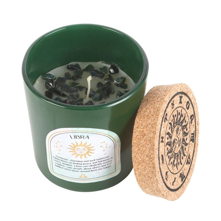 Libra Sweet Jasmin Gemstone Candle
