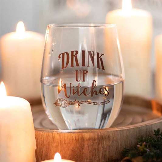 Drink Up Witches - Steamless Wine Glass