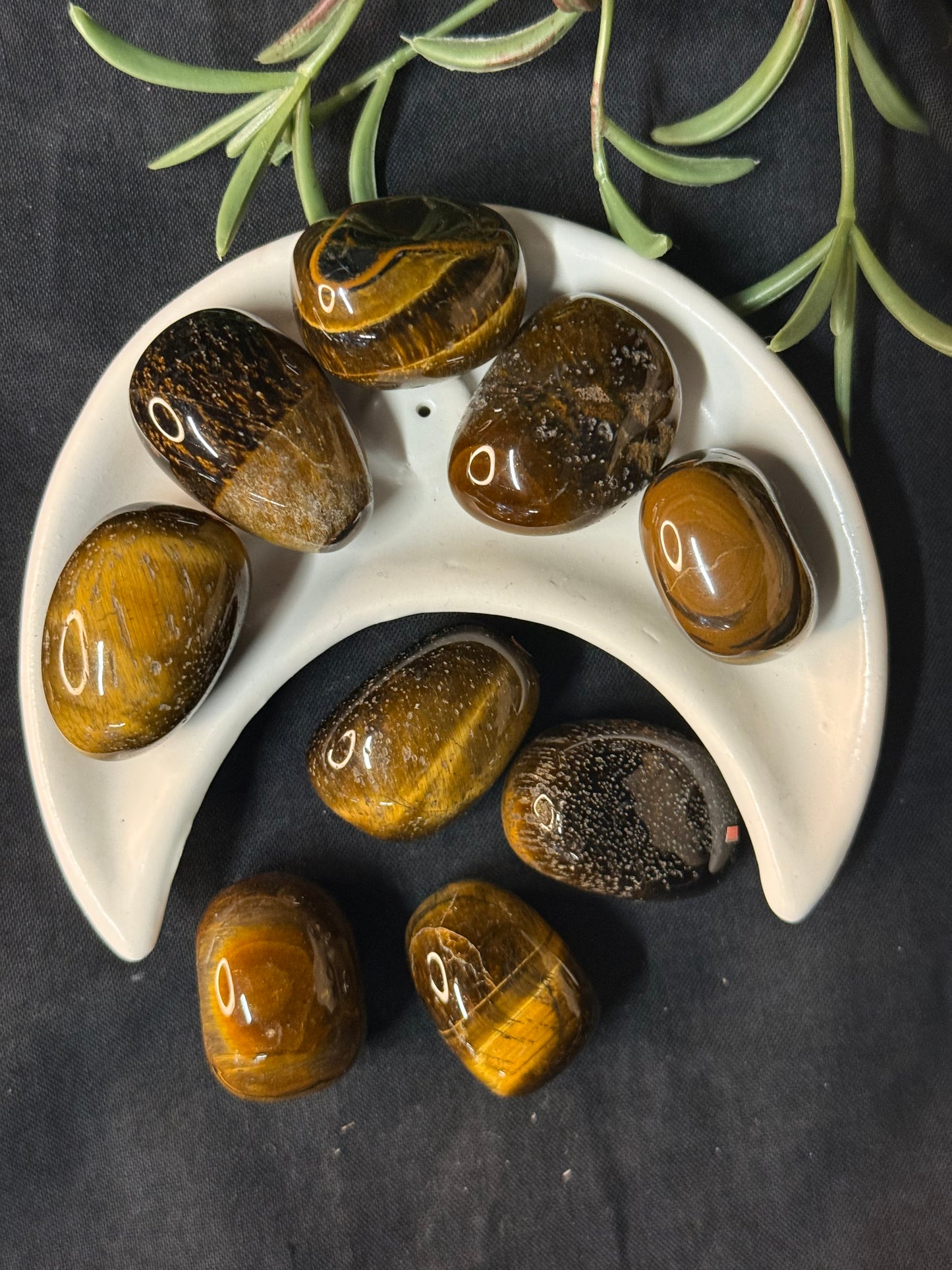 Gold Tigers Eye - Tumblestone