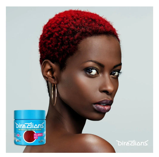 Pillarbox Red - Directions Semi-Permanent Hair Colours - 100ml pot
