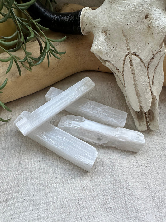 Selenite Raw Sticks