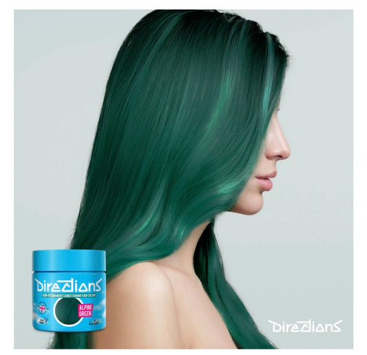 Alpine Green - Directions Semi-Permanent Hair Colours - 100ml pot