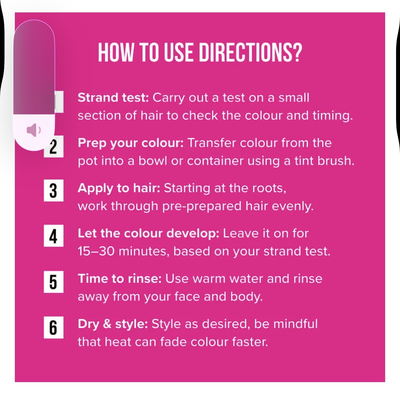 Midnight Blue - Directions Semi-Permanent Hair Colours - 100ml pot