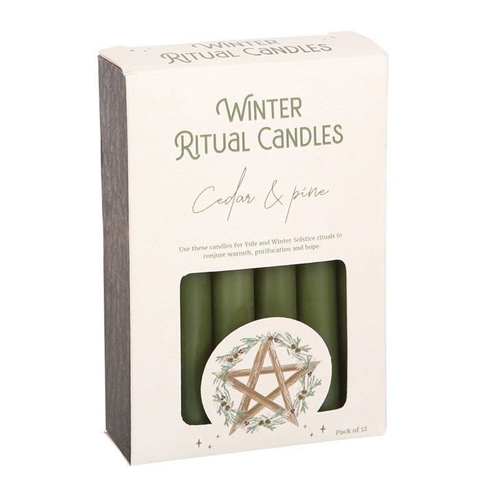 Winter Ritual Spell Candles