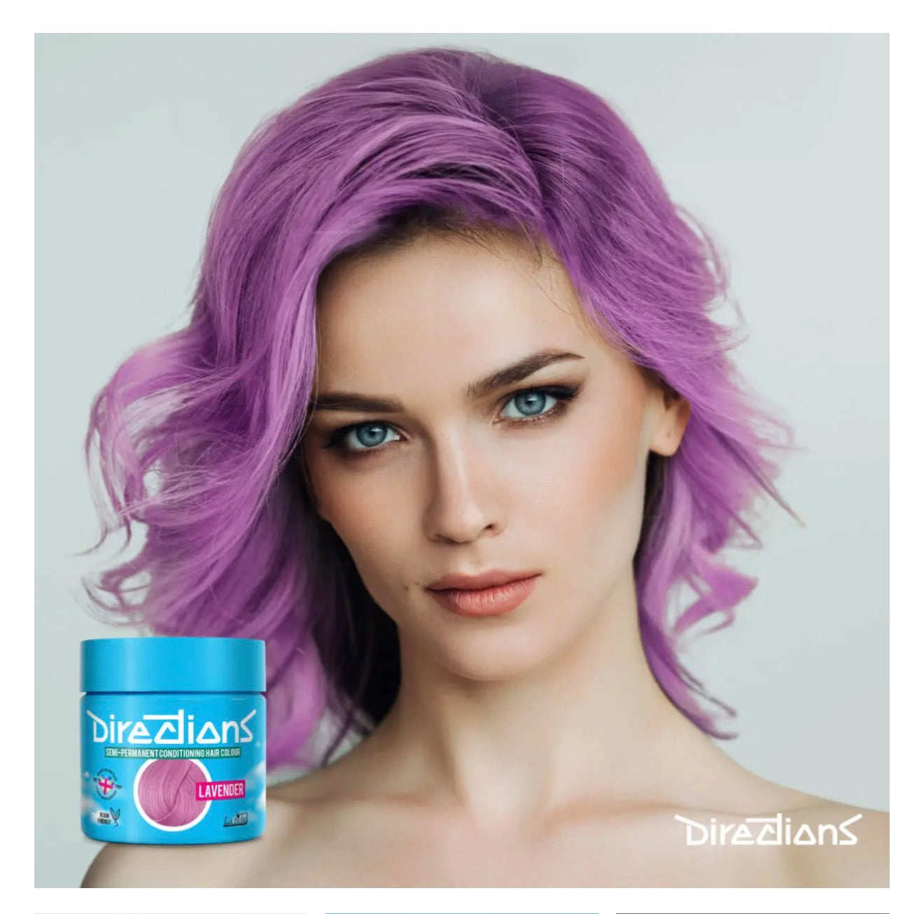 Lavender - Directions Semi-Permanent Hair Colours - 100ml pot