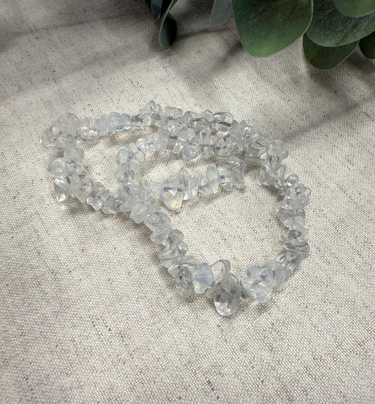 Opalite Crystal Chip Bracelet