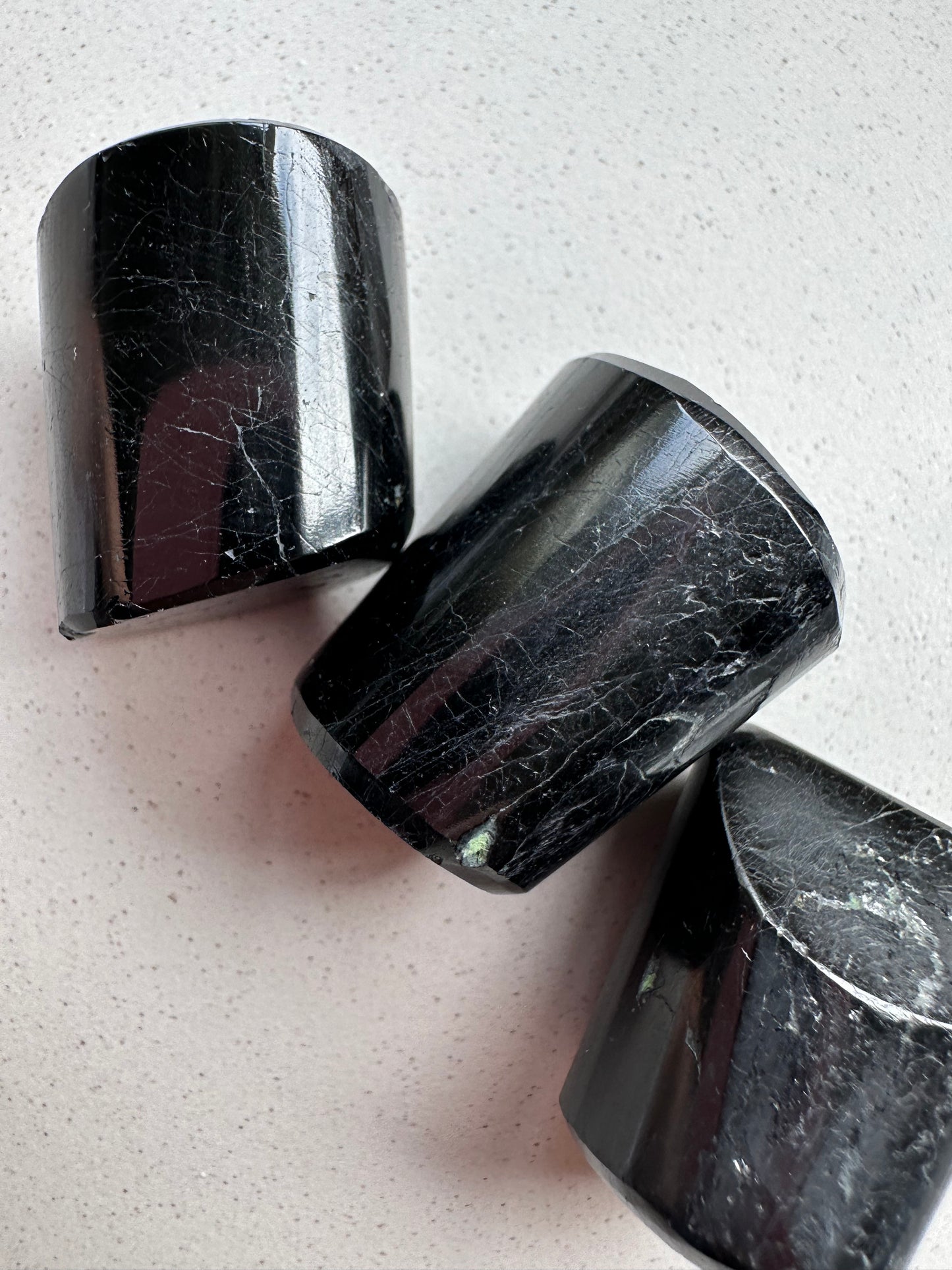 Black Tourmaline - Tumblestone