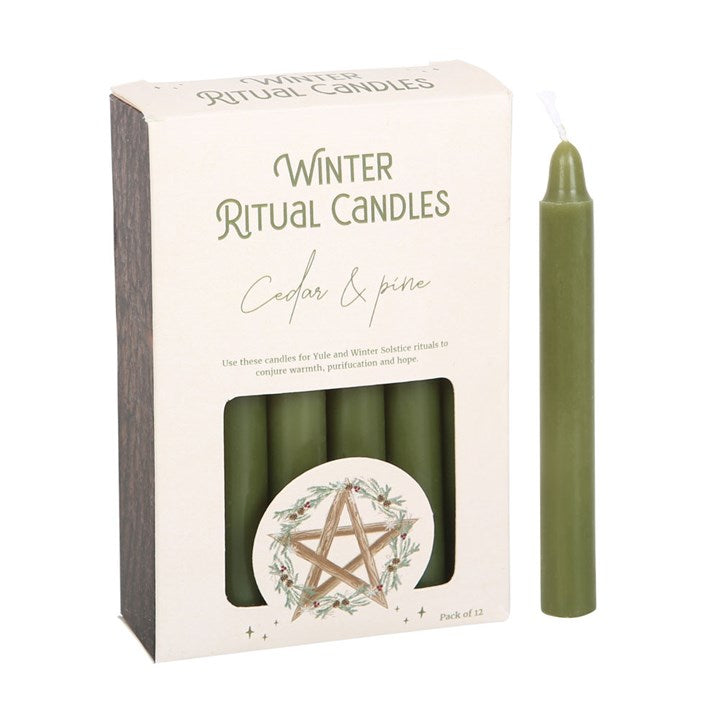 Winter Ritual Spell Candles