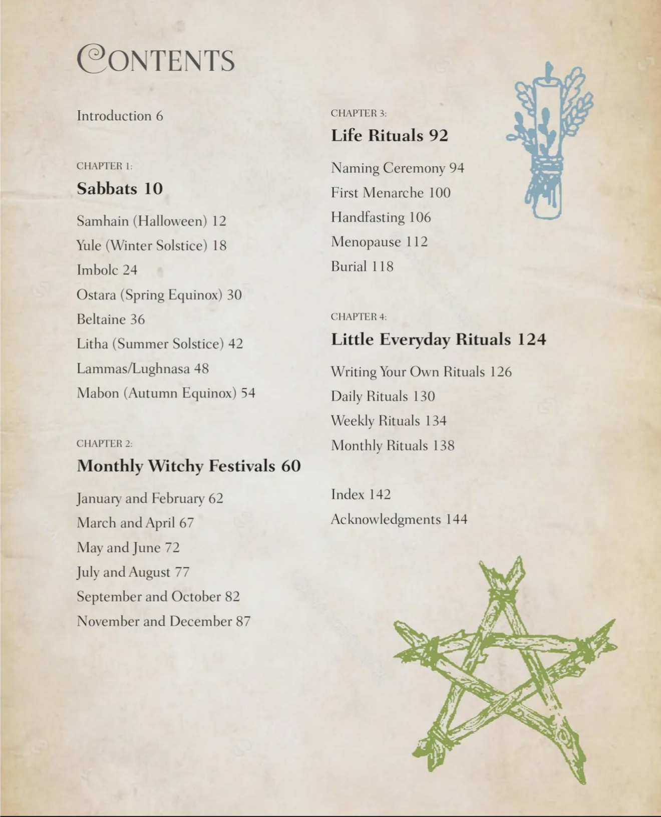 Wiccan Feasts, Celebrations, & Rituals